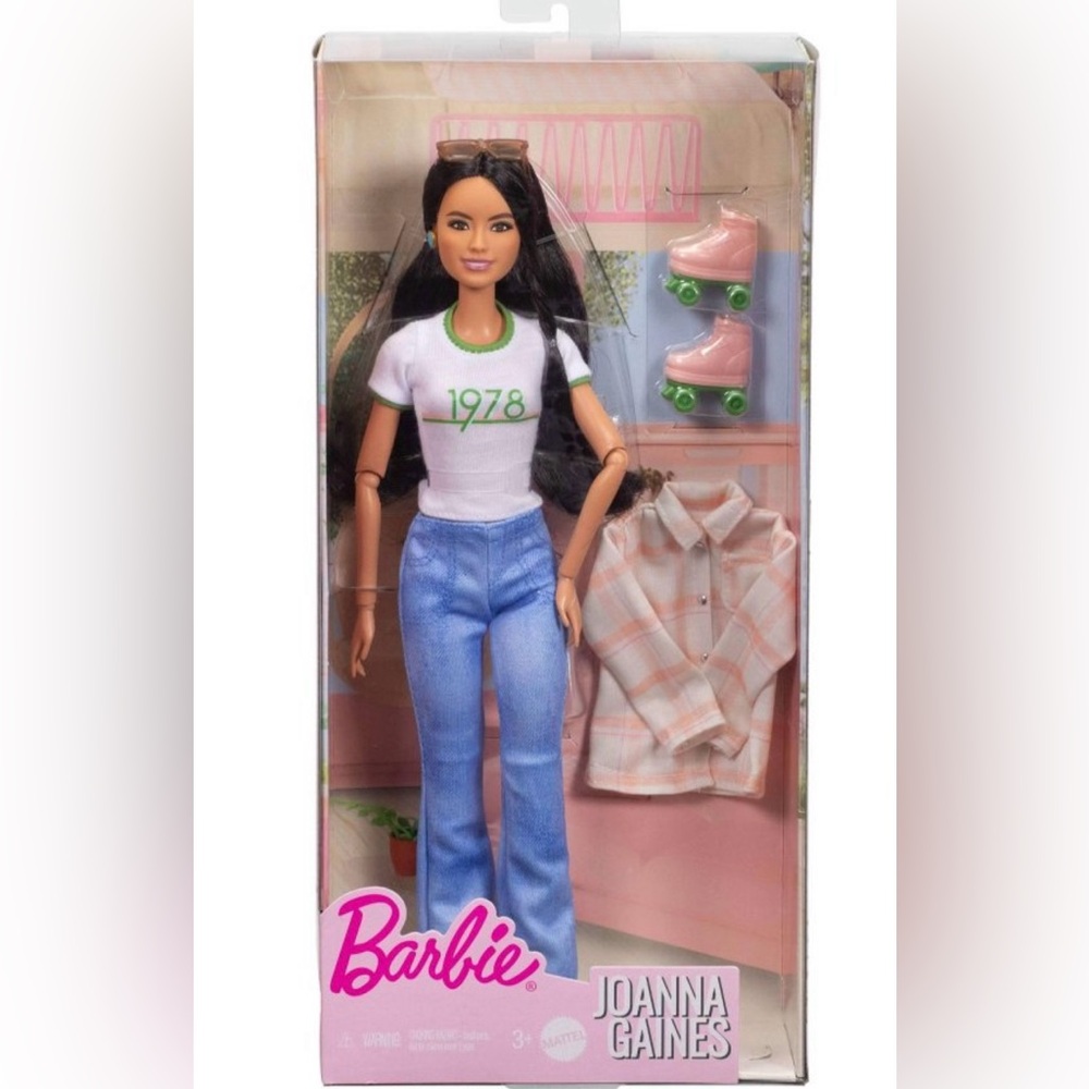 Barbie Joanna Gaines Doll with Roller Skates
